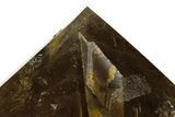 Polished Smoky Quartz Crystal Point - Madagascar #260124-2